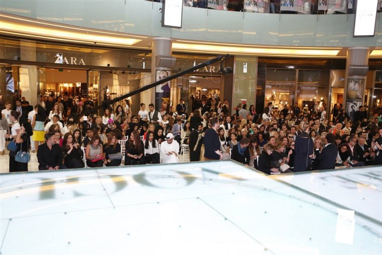 Maya Diab in Dubai Fashion Week 